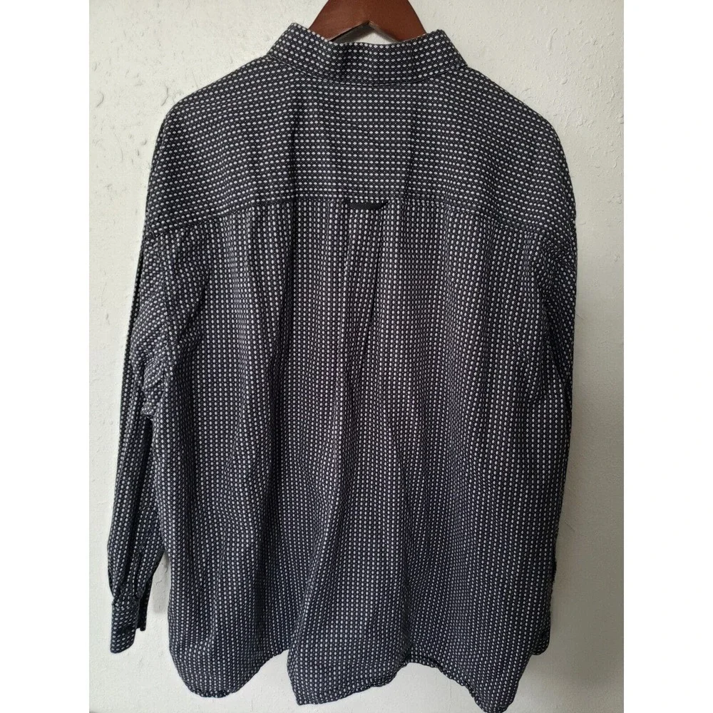 Panhandle Tuf‎ Cooper Performance Button Up Shirt Men XXL 100% Cotton Western